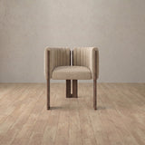 Linen Blend::Latte::Walnut
