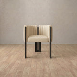 Top Grain Leather::Linen::Black Oak