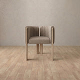 Linen Blend::Taupe::White Oak