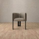 Top Grain Leather::Taupe::Black Oak