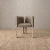 Top Grain Leather::Taupe::White Oak