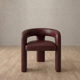 Top Grain Leather::Burgundy