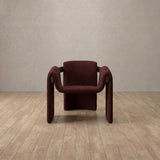 Boucle::Burgundy::Black Oak