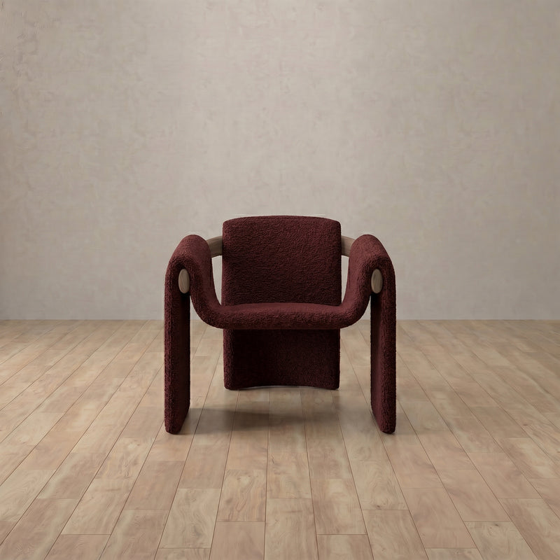 Torino Dining Chair — Burgundy