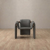 Top Grain Leather::Smoke::Walnut