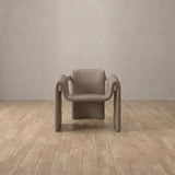 Top Grain Leather::Taupe::White Oak