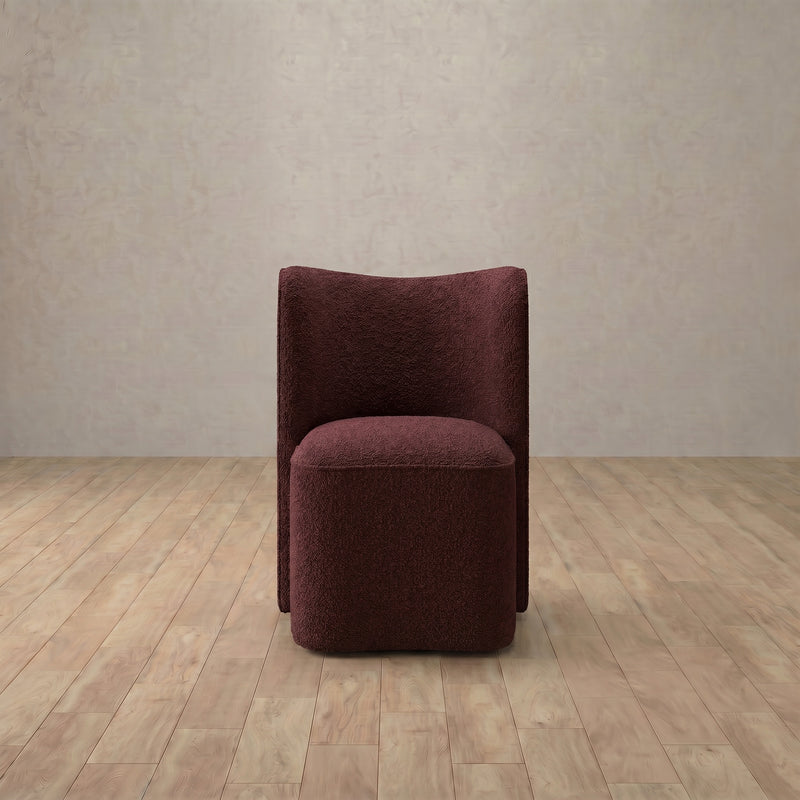 Vale Dining Chair — Burgundy