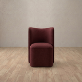 Linen Blend::Burgundy