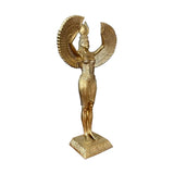 Golden Isis Open Wings Sculpture