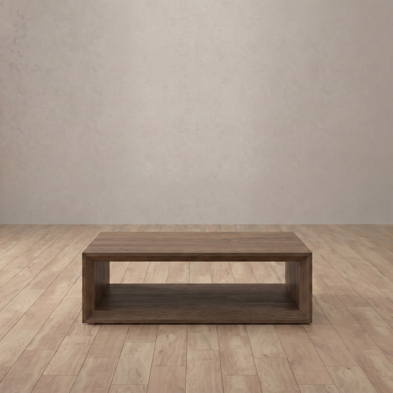 Euclid Coffee Table — Walnut