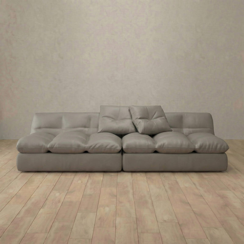 Nimbus Sofa Loveseat (86") — Pewter