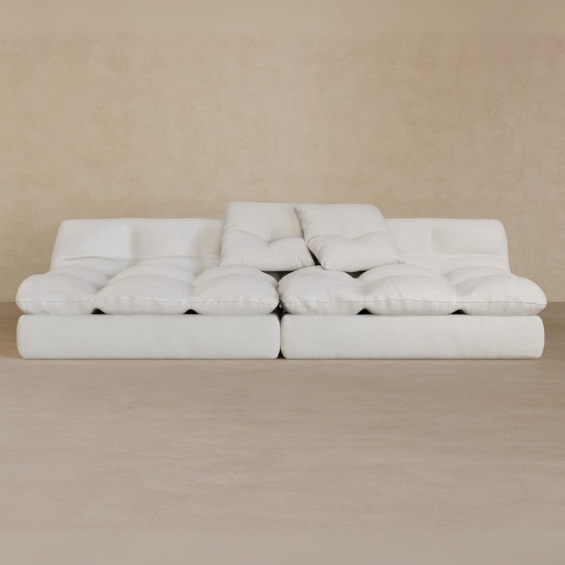 2 Seater-Top Grain Leather-Ivory