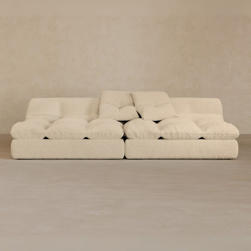 2 seater-Boucle-Alabaster