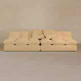 2 seater-Boucle-Fawn