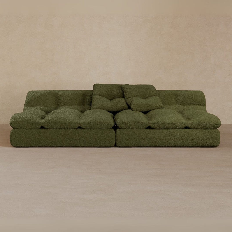 2 seater-Boucle-Olive