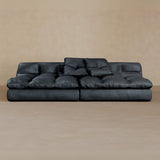 2 seater-Full Grain Leather-Ink