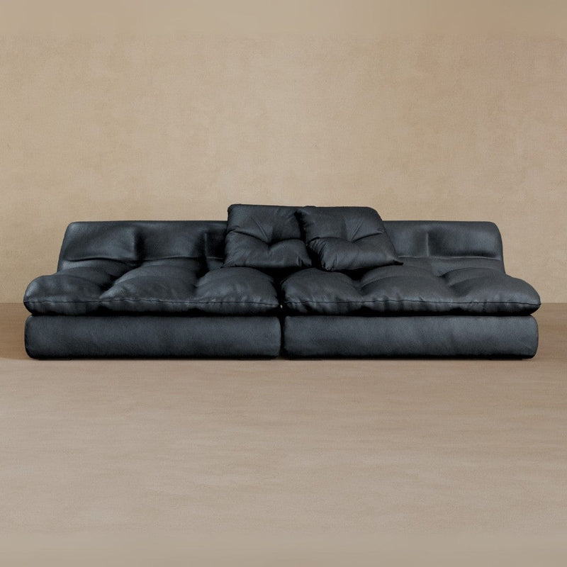 2 seater-Full Grain Leather-Ink