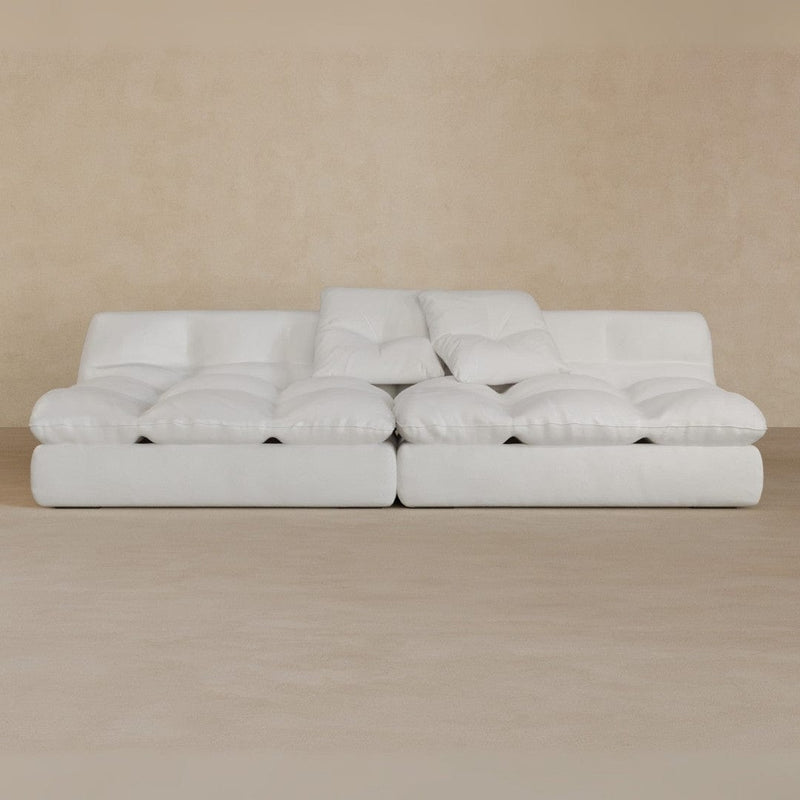 2 seater-Full Grain Leather-Ivory