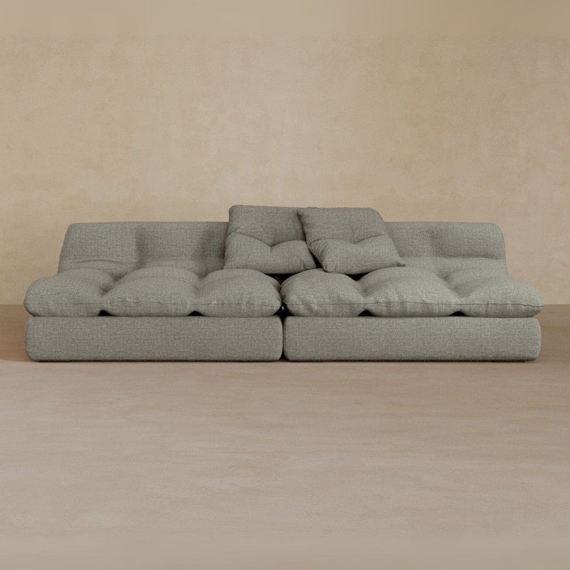 2 seater-Linen Blend-Greige