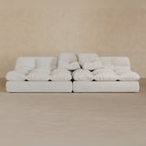 2 seater-Linen Blend-Ivory