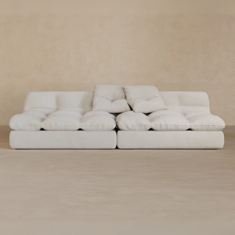 2 seater-Linen Blend-Ivory