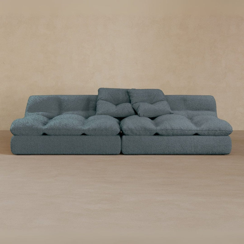 2 seater-Linen Blend-Pewter