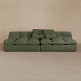 2 seater-Linen Blend-Sage
