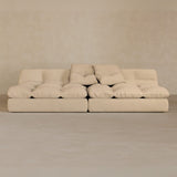2 seater-Linen Blend-Shell