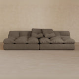 2 seater-Linen Blend-Stone