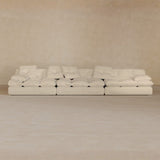 3 Seater-Top Grain Leather-Alabaster