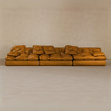 3 Seater-Top Grain Leather-Camel