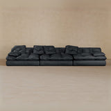 3 Seater-Top Grain Leather-Ink