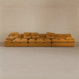 3 seater-Boucle-Camel