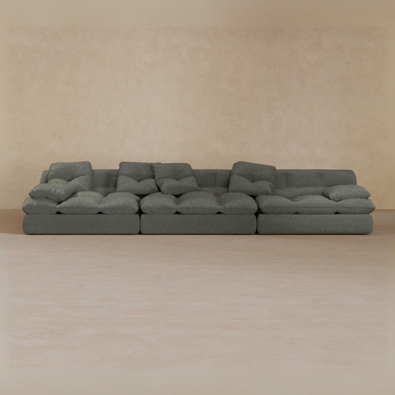 3 seater-Boucle-Graphite