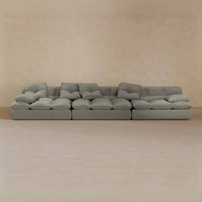 3 seater-Boucle-Greige