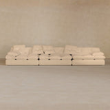 3 seater-Full Grain Leather-Chalk