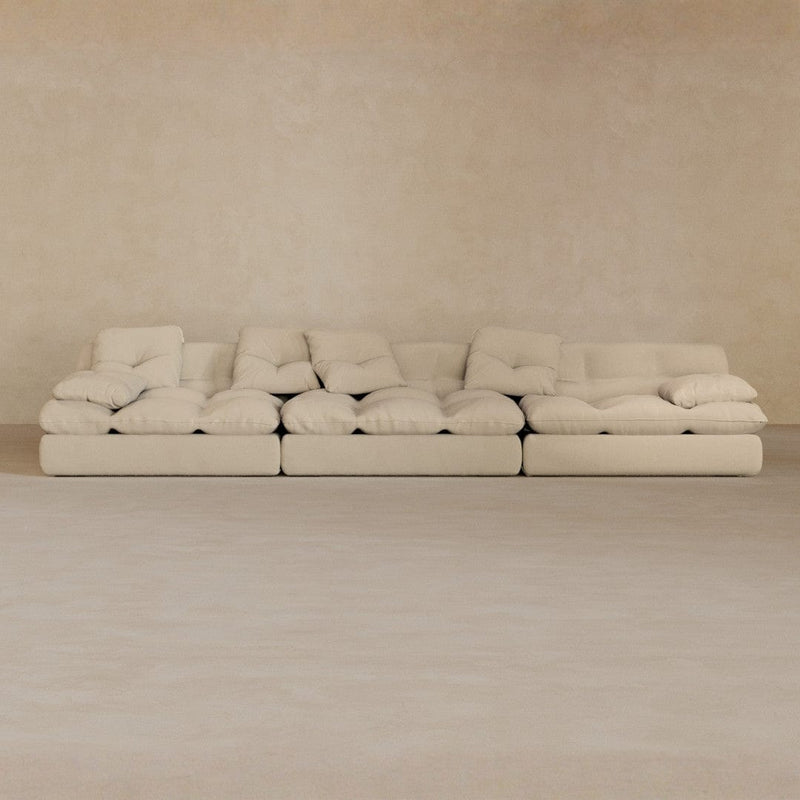 3 seater-Linen Blend-Alabaster