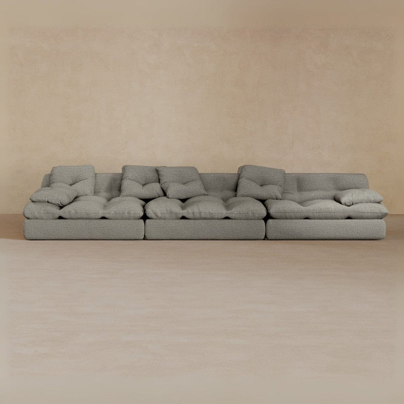 3 seater-Linen Blend-Greige