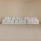 3 seater-Linen Blend-Ivory