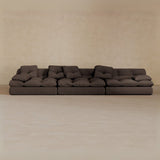 3 seater-Linen Blend-Mink