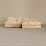 Left Chaise 01-Boucle-Chalk