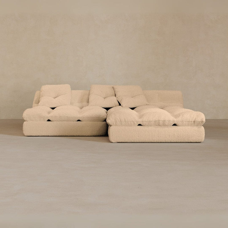 Left Chaise 01-Boucle-Chalk