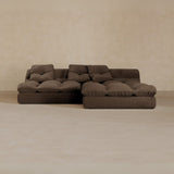 Left Chaise 01-Boucle-Espresso