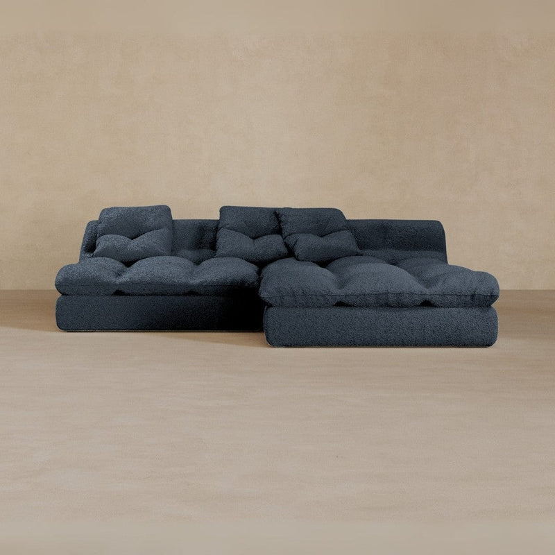 Left Chaise 01-Boucle-Navy