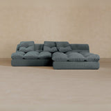Left Chaise 01-Boucle-Pewter