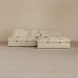 Left Chaise 01-Full Grain Leather-Linen