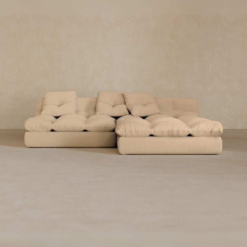 Left Chaise 01-Linen Blend-Chalk