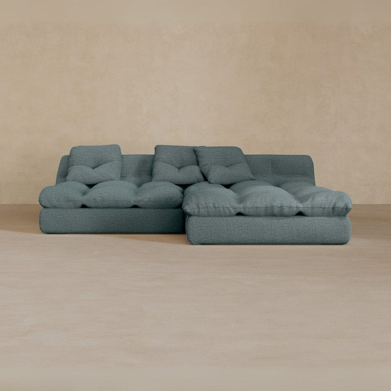 Left Chaise 01-Linen Blend-Pewter