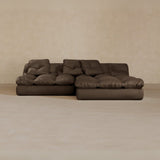 Left Chaise 01-Top Grain Leather-Espresso