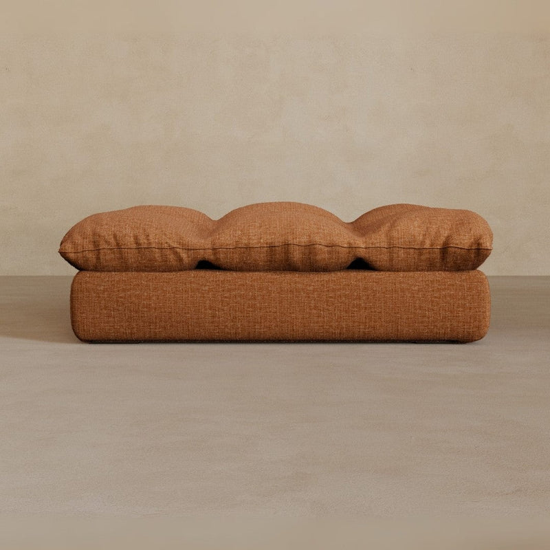 Ottoman-Full Grain Leather-Brandy